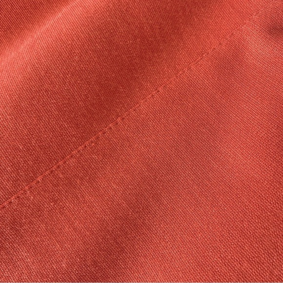 Vintage Lucia Coral Wool Blend Wrap Style Midi Skirt M - Picture 7 of 16